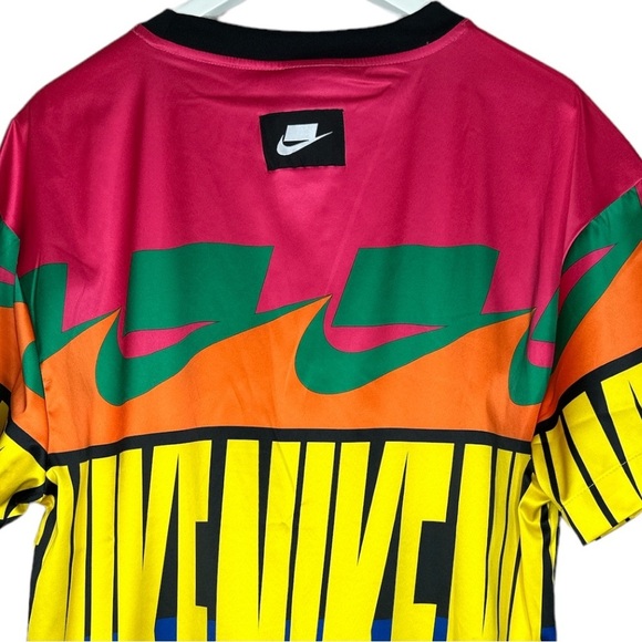 Nike Allover Print Colorful Top Small - Picture 6 of 10